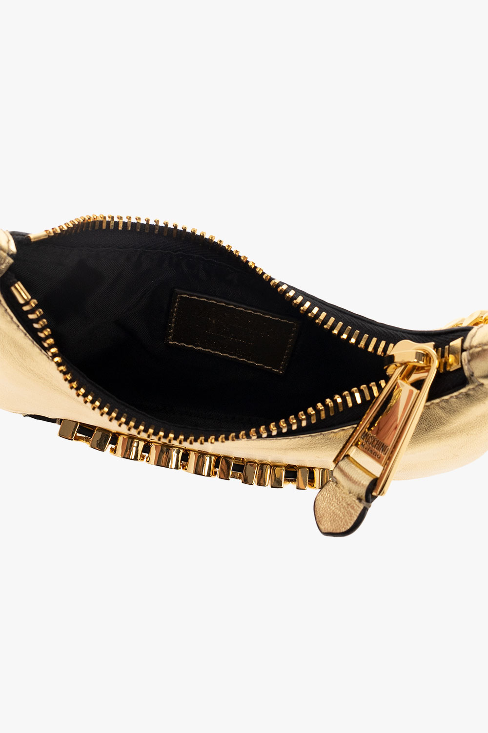 green quilted shoulder bag - SchaferandweinerShops TW - Gold